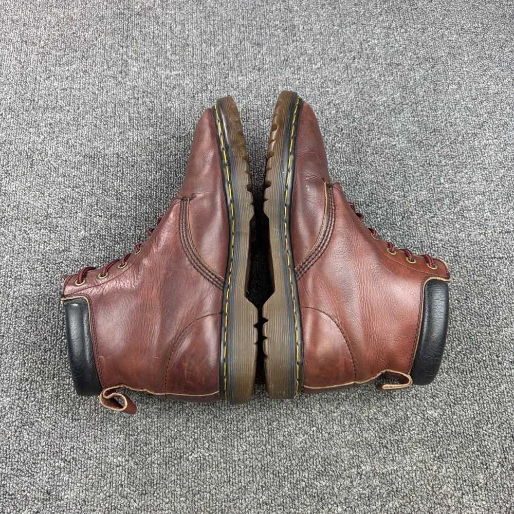 Vintage Dr Martens 939 Ben Boot Made In England Oxblood Leather Mens US 10 UK 9